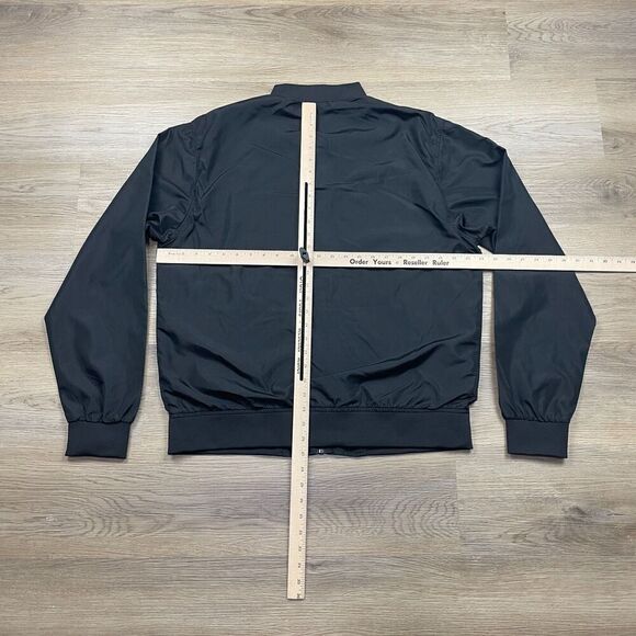 Vintage Jacket Mens Extra Large Black Mountain Dew Promo Bomber 90s Lined - Picture 7 of 10